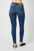 Judy Blue Full Size  High Waist Distressed Skinny Jeans - Velora Luxury Fashion