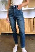 Judy Blue Full Size Tummy Control High Waist Slim Jeans - Velora Luxury Fashion