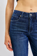 Judy Blue Full Size Tummy Control Straight Jeans Plus Size - Velora Luxury Fashion