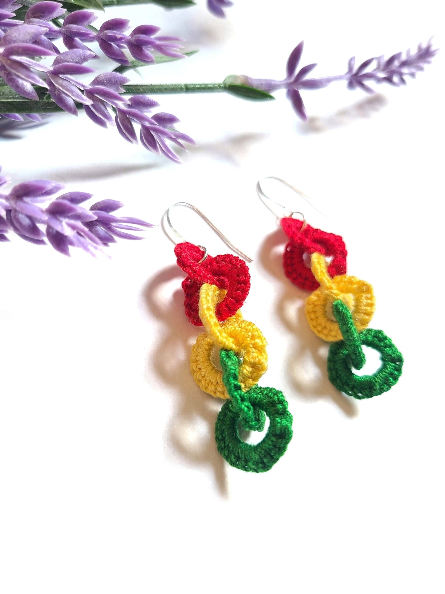 Juneteenth Earrings Linked - Velora Luxury Fashion