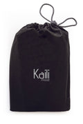 K0042ACB | Borsa a Mano Mini in Canvas/Vera Pelle Made in Italy. Tracolla removibile. Attacchi con moschettoni in metallo Ottone Anticato - Colore Nero - Dimensioni: cm 24 x 20 x 12 - Velora Luxury Fashion