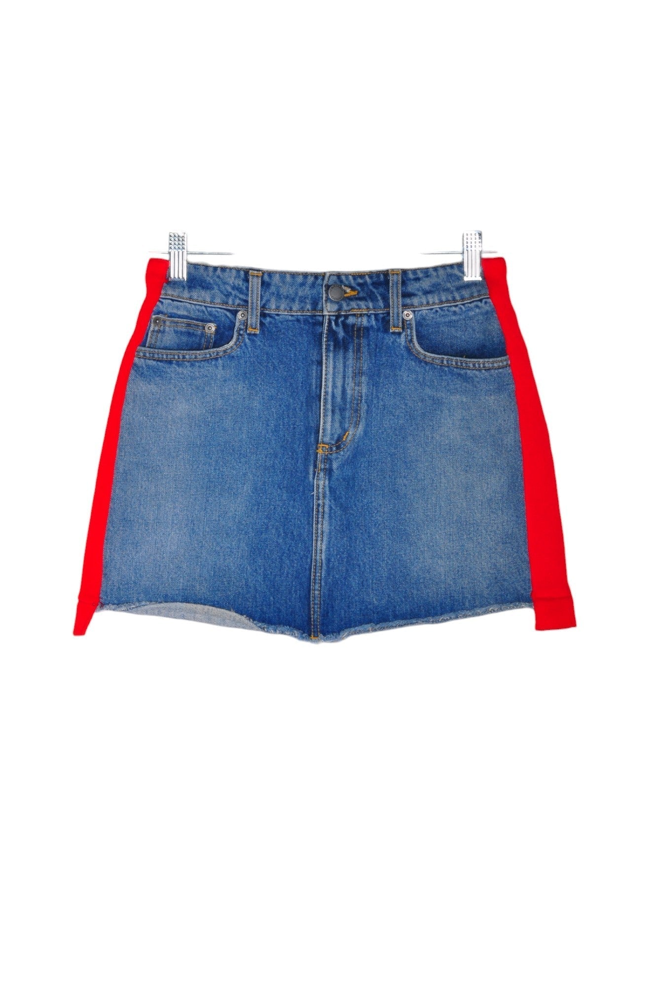 KARMAR Women Denim Skirts Regular fit in Blue - 27 - Velora Luxury Fashion