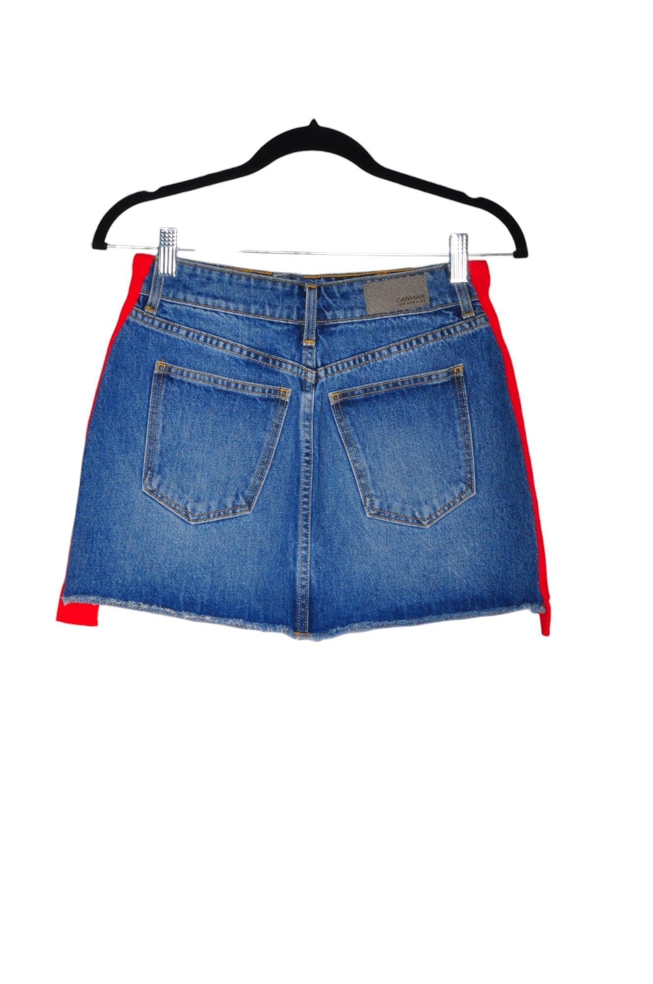 KARMAR Women Denim Skirts Regular fit in Blue - 27 - Velora Luxury Fashion