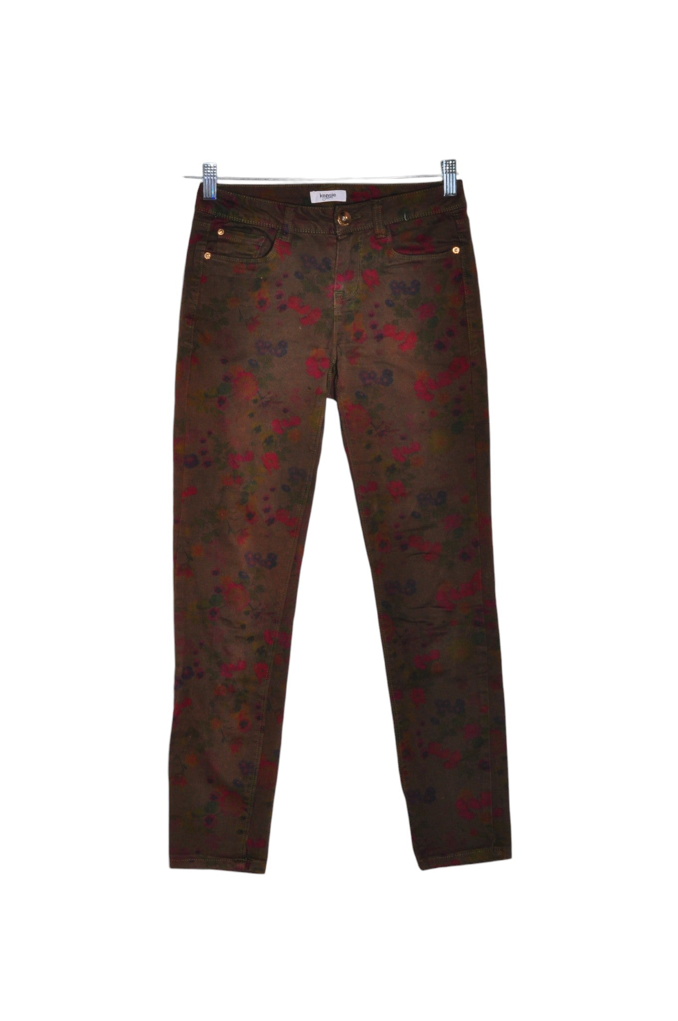 KENSIE Women Skinny Jeans Regular fit in Green - 25 - Velora Luxury Fashion