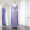 Kaftan style cape sleeves gown - Velora Luxury Fashion