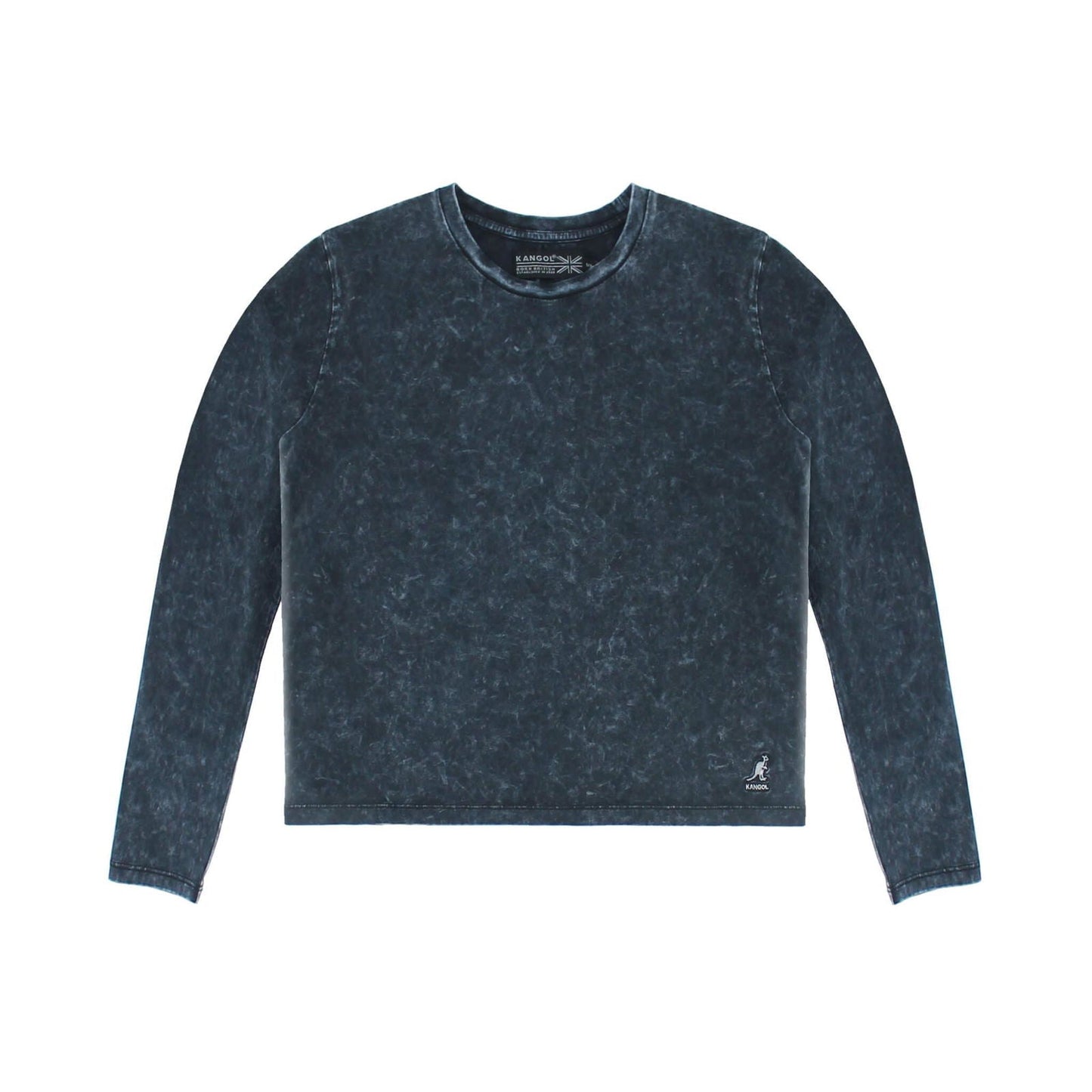 Kangol Acid Wash Long Sleeve Shirt - Velora Luxury Fashion