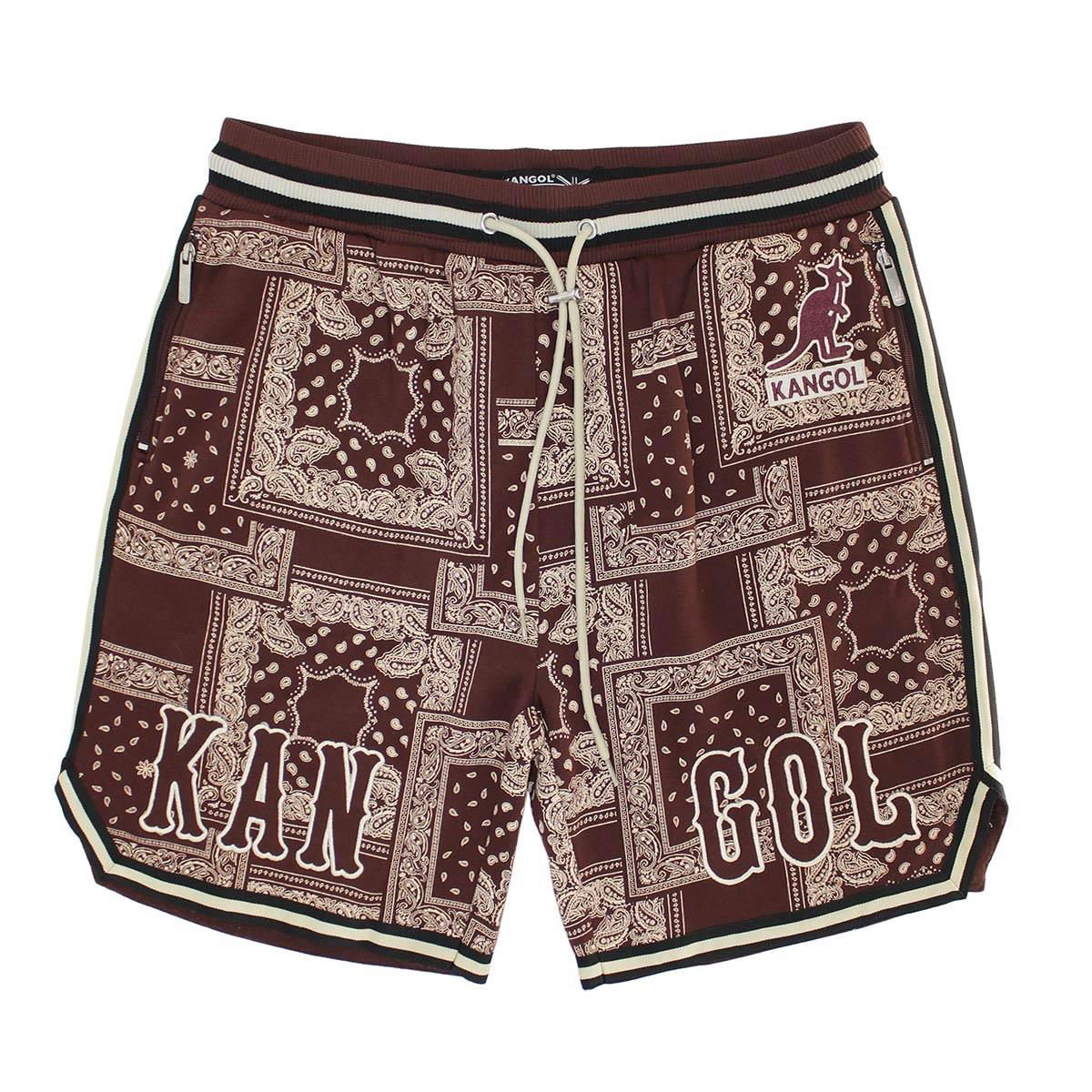 Kangol Boxed Out Paisley Shorts - Velora Luxury Fashion