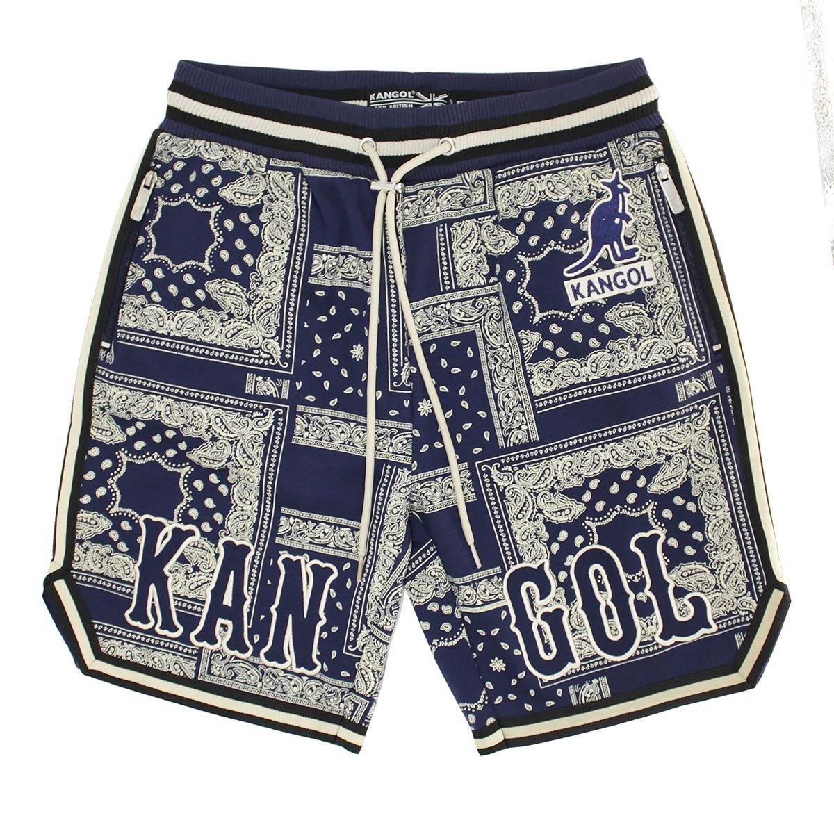 Kangol Boxed Out Paisley Shorts - Velora Luxury Fashion