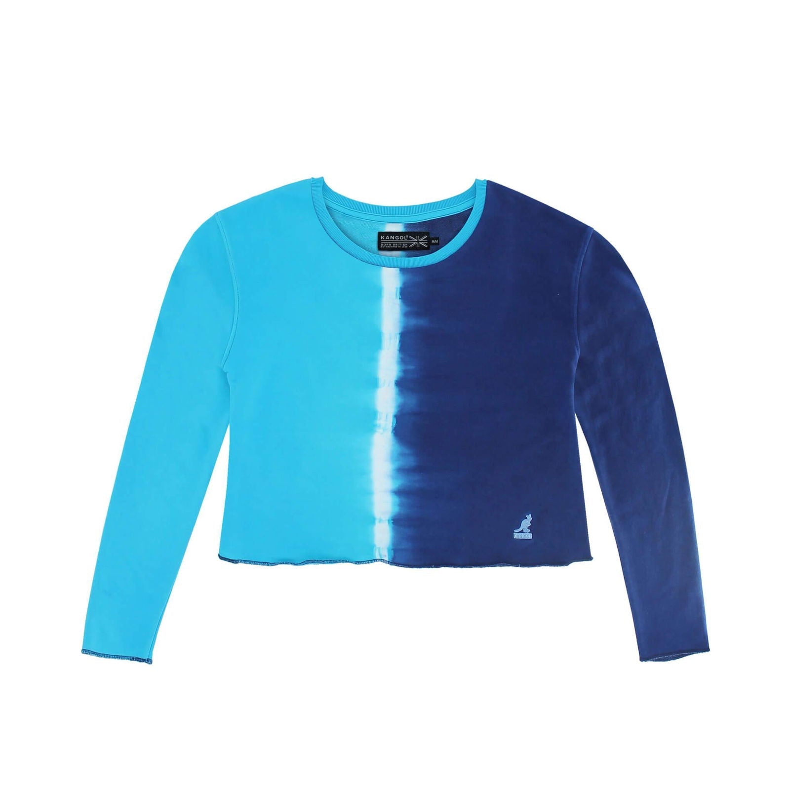 Kangol Tie Dye Long Sleeve Crop - Velora Luxury Fashion