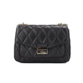 Kate Spade Carey Medium Black Quilted Flap Shoulder Bag - Velora Luxury Fashion