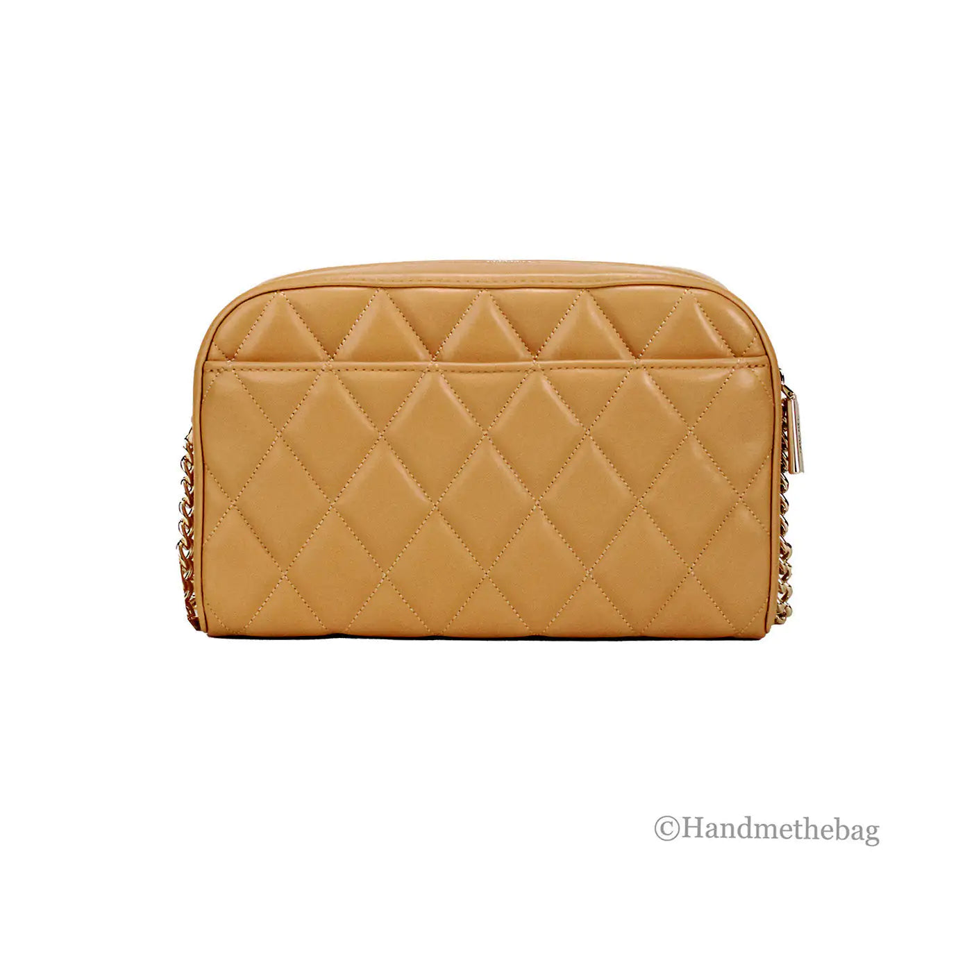 Kate Spade Carey Mini Tiramisu Quilted Camera Crossbody Bag - Velora Luxury Fashion