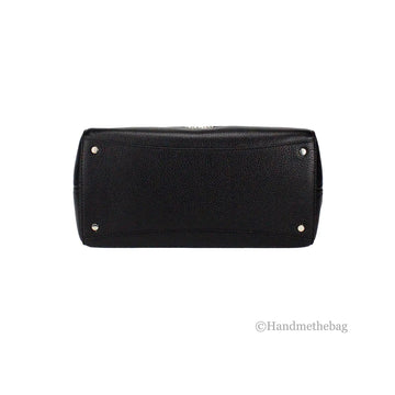 Kate Spade Leila Triple Pocket Satchel - Black - Velora Luxury Fashion