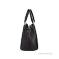 Kate Spade Leila Triple Pocket Satchel - Black - Velora Luxury Fashion