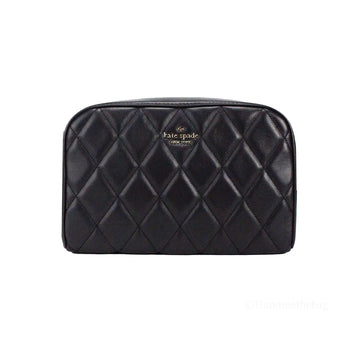Kate Spade Mini Black Quilted Crossbody - Velora Luxury Fashion