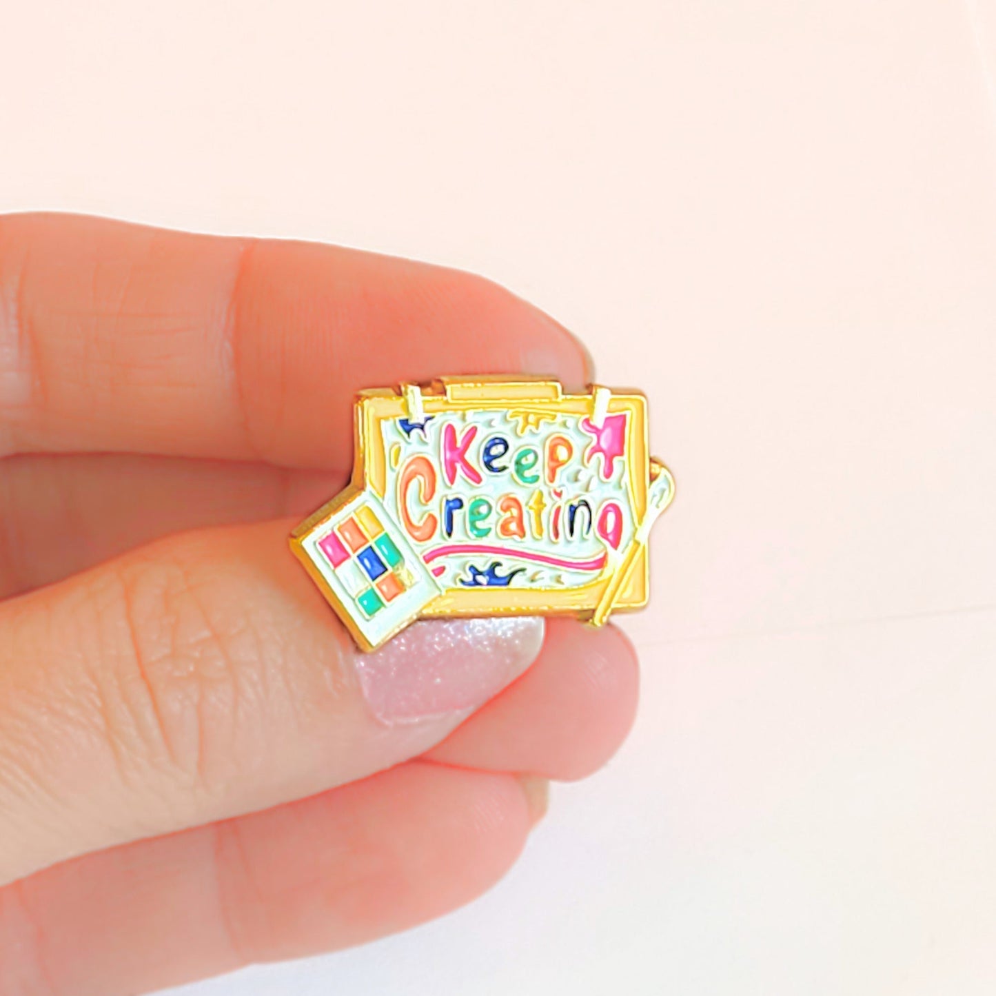 Keep Creating | Collectible Pin - Velora