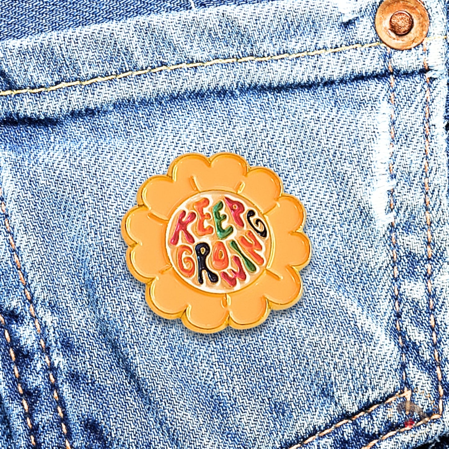 Keep Growing | Collectible Pin - Velora