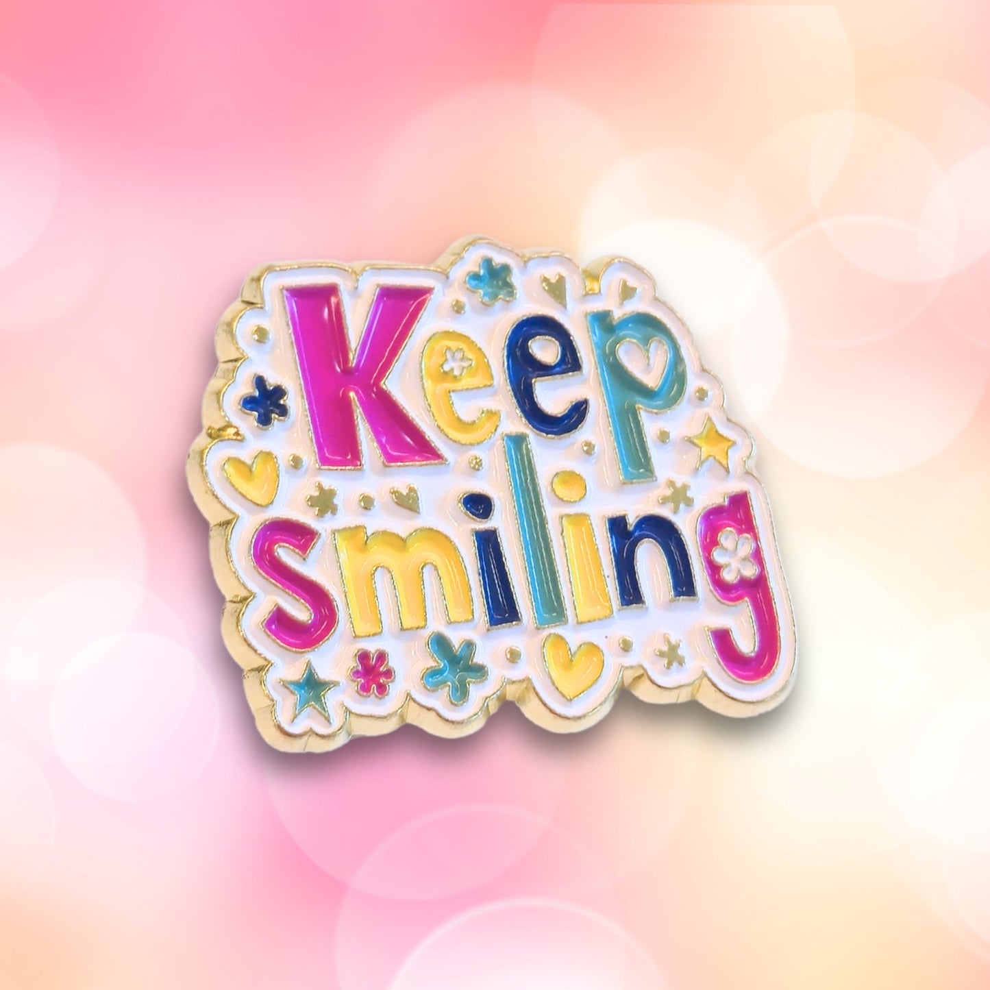 Keep Smiling | Collectible Pin - Velora