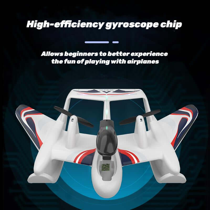 Kidstoylover Sea, Land, Air Glider with Gyro & LED - Velora Luxury Fashion