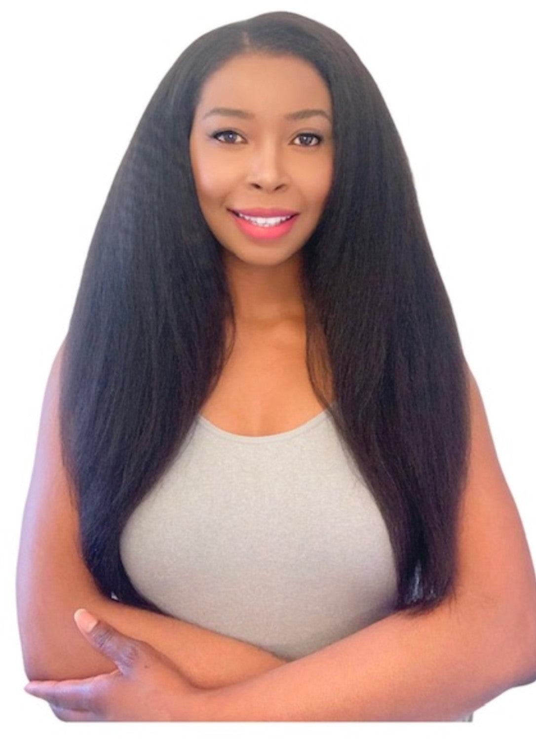 Kinky Blowout Straight -U-Part Wig - Velora Luxury Fashion