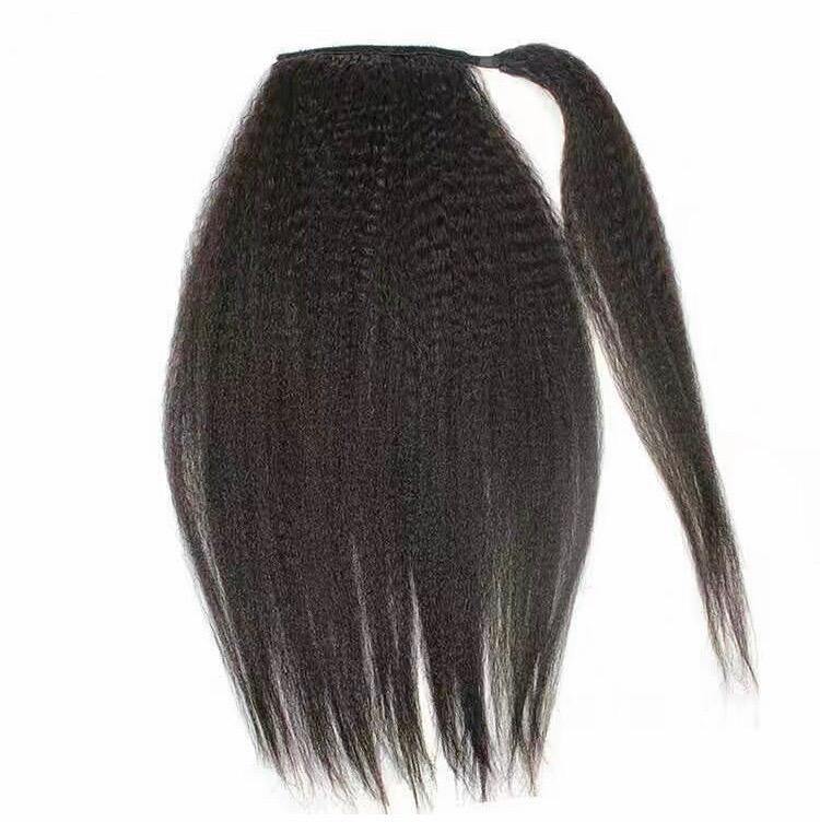 Kinky Blowout Straight - Wraparound Ponytail - Velora Luxury Fashion