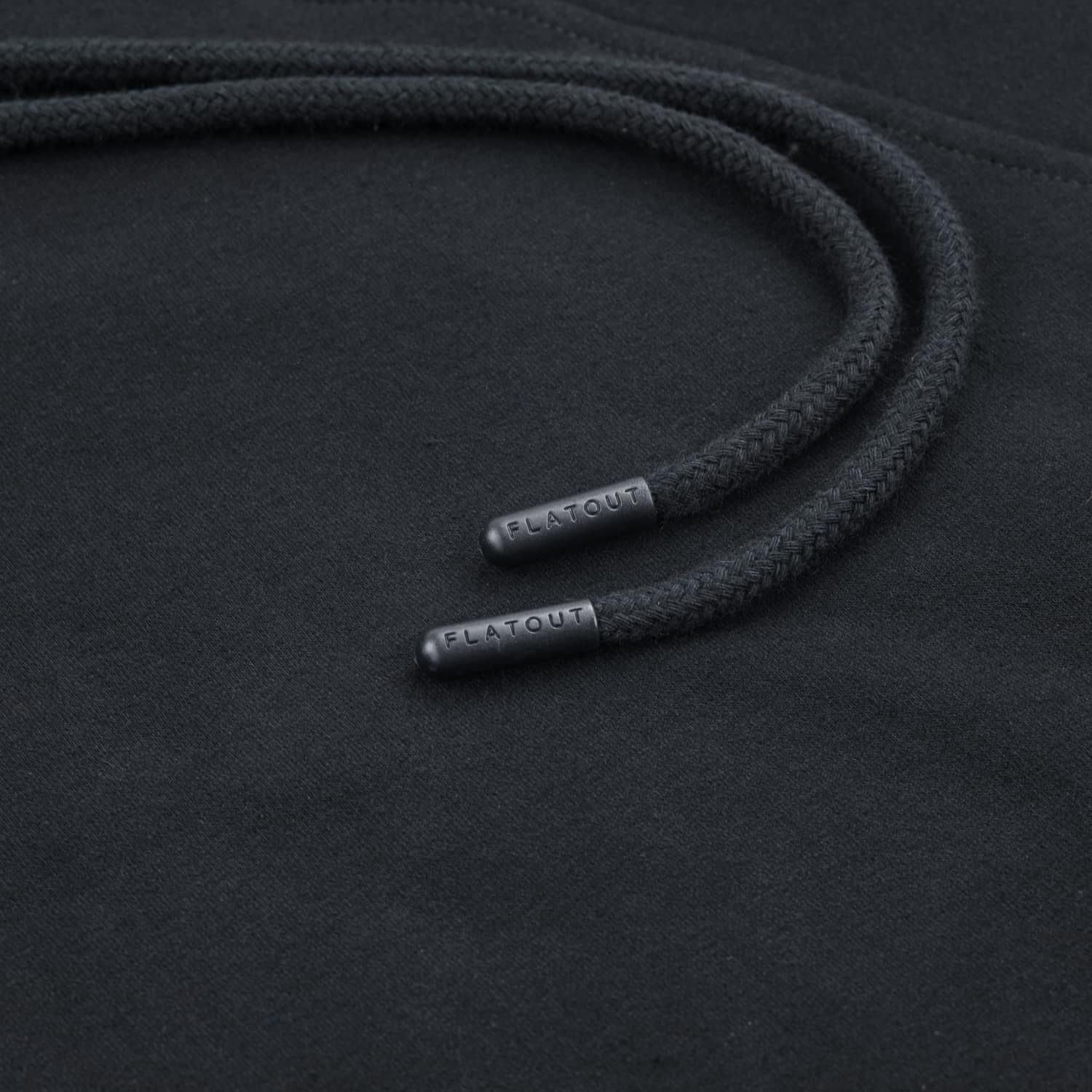 Kora Long Zipup Hoodie Black - Velora