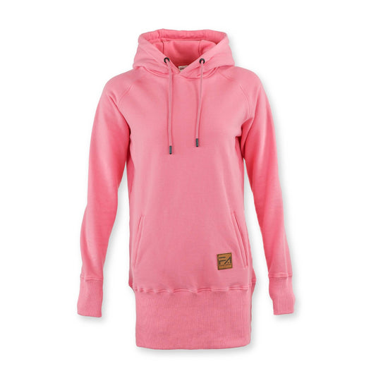 Kora Long Hoodie Bubblegum - Velora