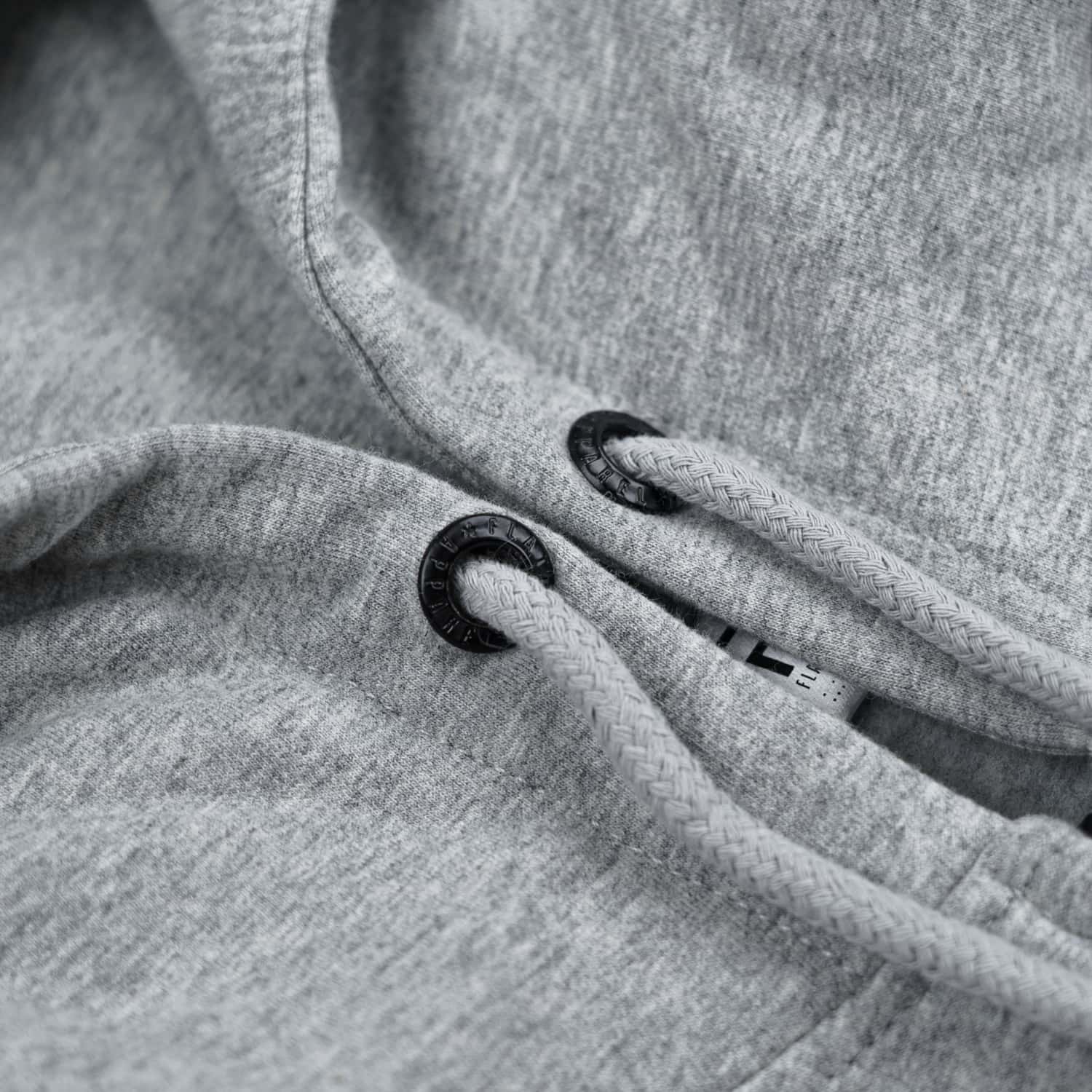 Kora Long Zipup Hoodie Heather Grey - Velora