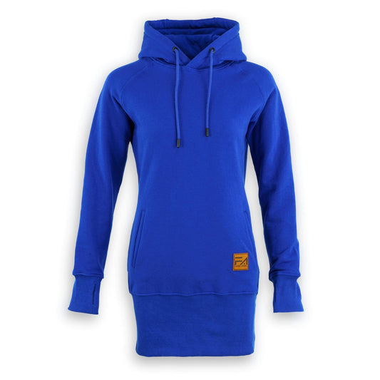 Kora Long Hoodie Royal - Velora