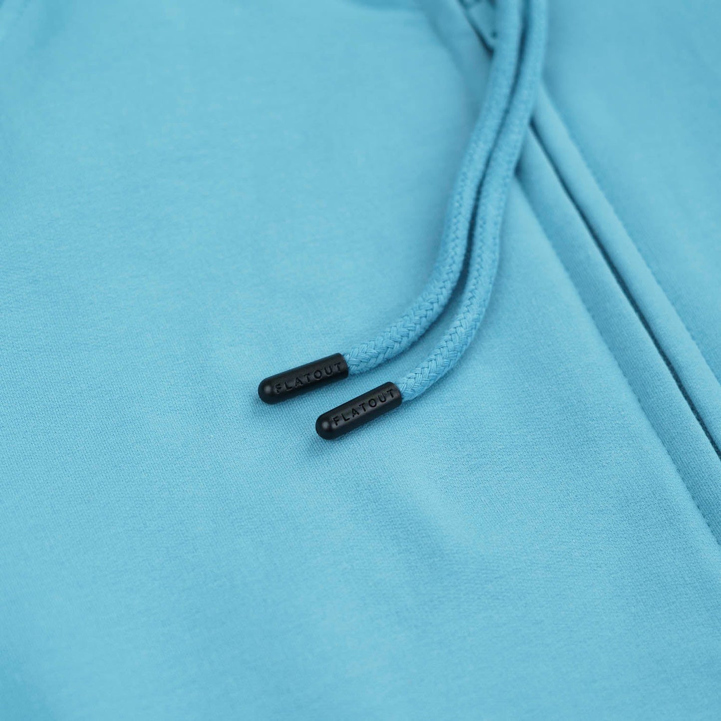 Kora Long Zipup Hoodie Sky Blue - Velora