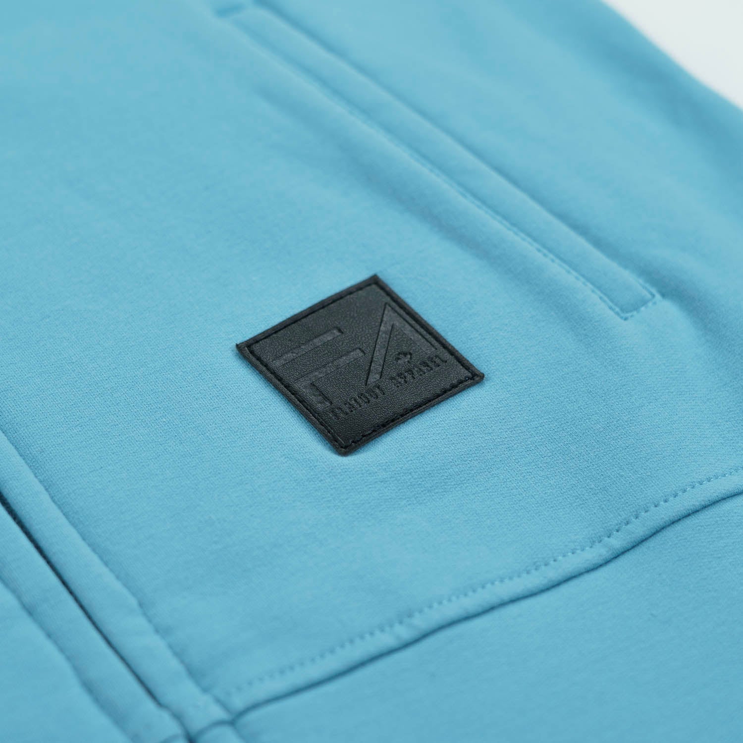 Kora Long Zipup Hoodie Sky Blue - Velora