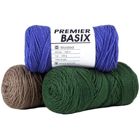 L'ArtisanCanada Premier Basix Yarn Canada - Worsted 3-Pack - Velora Luxury Fashion