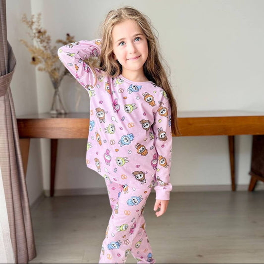 LA-BU-BU Dreams Girls Pyjamas - Velora Luxury Fashion