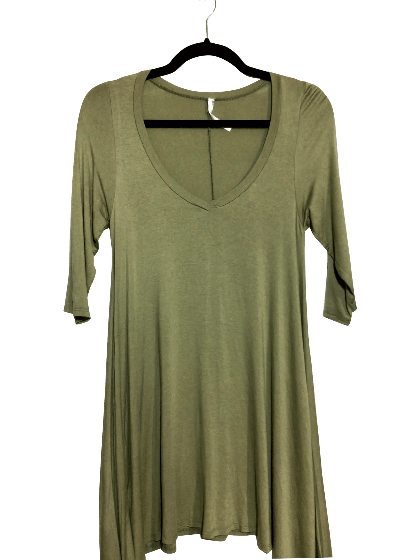 LANI CALIFORNIA Regular fit Shift Dress in Green  -  S - Velora Luxury Fashion