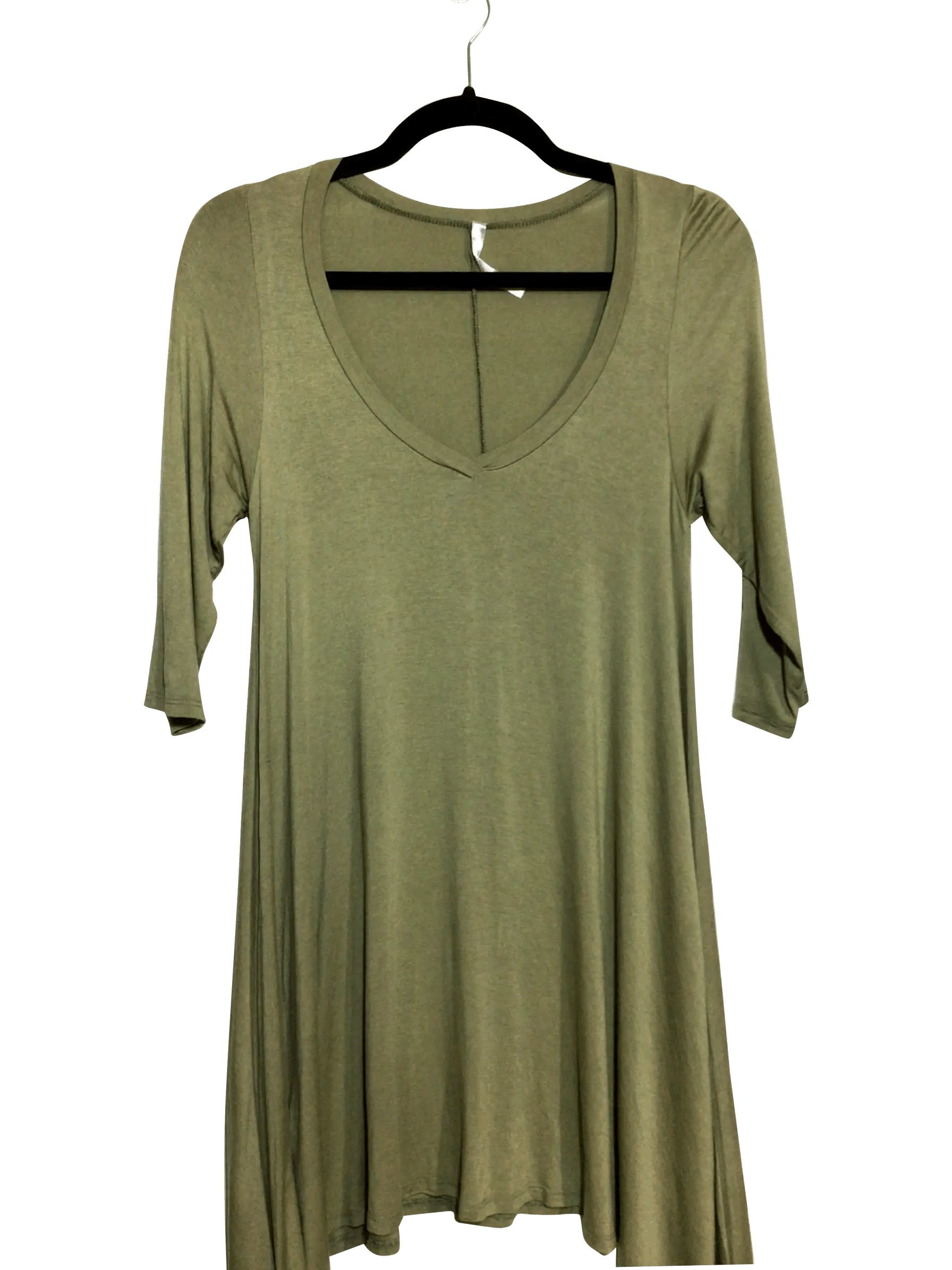 LANI CALIFORNIA Regular fit Shift Dress in Green  -  S - Velora Luxury Fashion