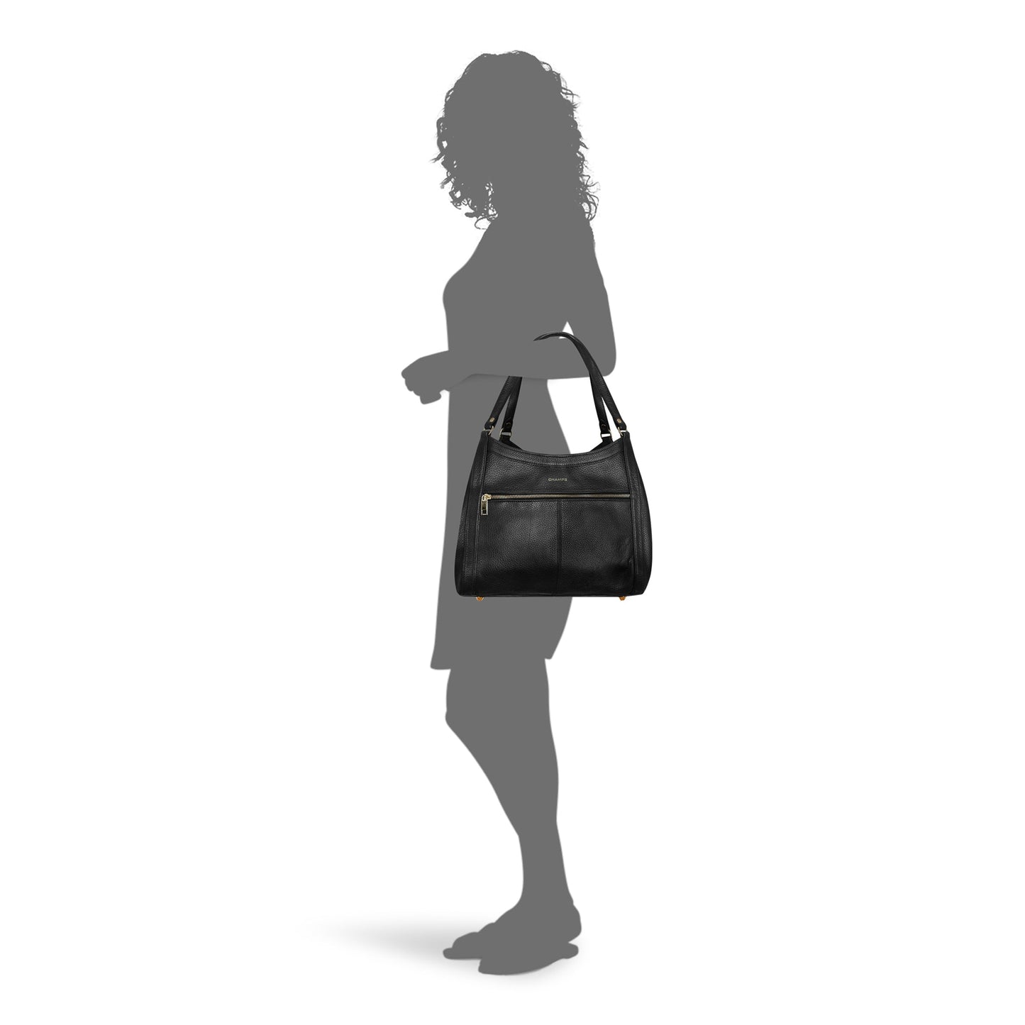 Gala / Leather Hobo Bag