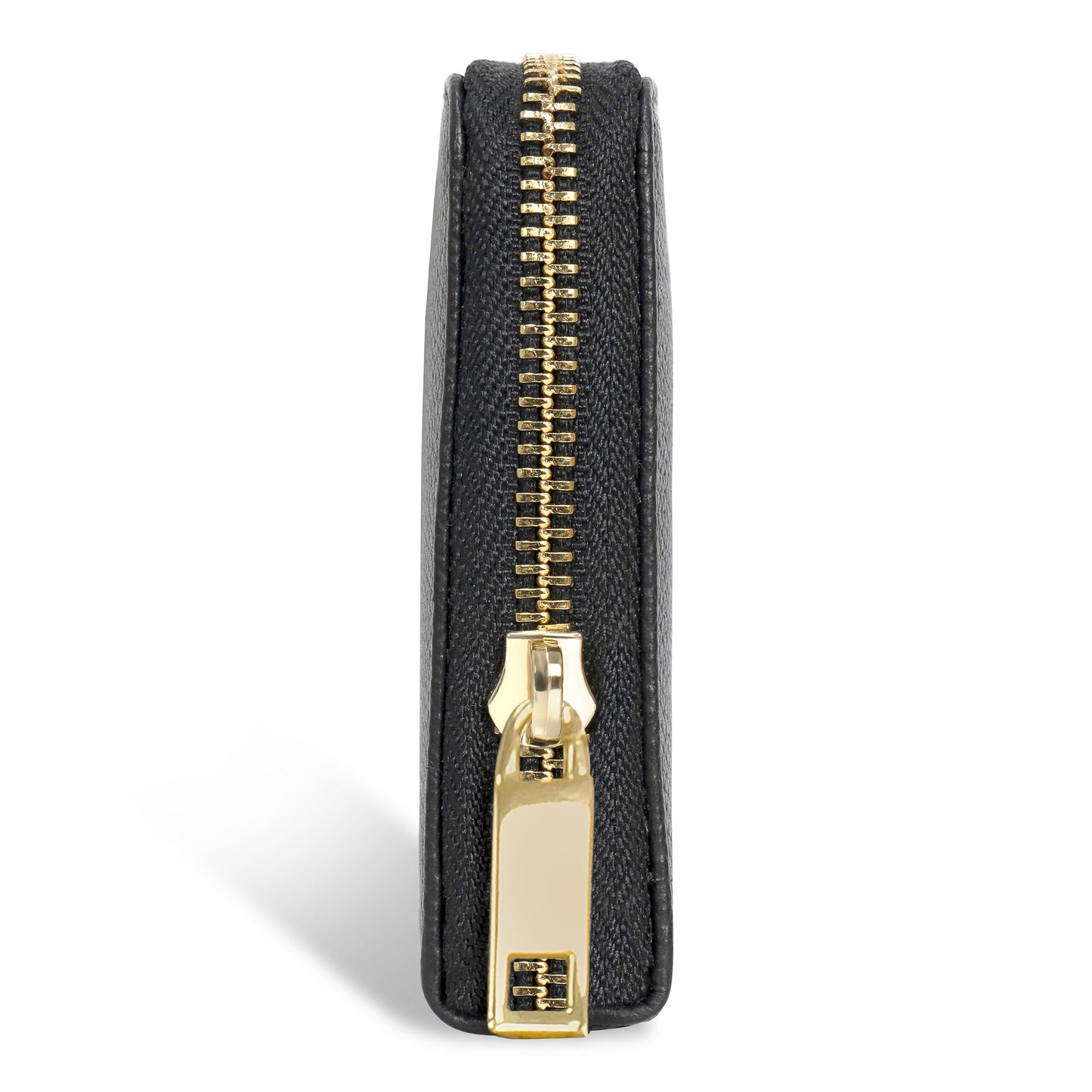 Gala / Leather Zip-Clutch Wallet