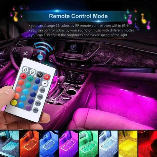 LED Strip Lights for Car Interior Lights with Neon Atmosphere - Velora