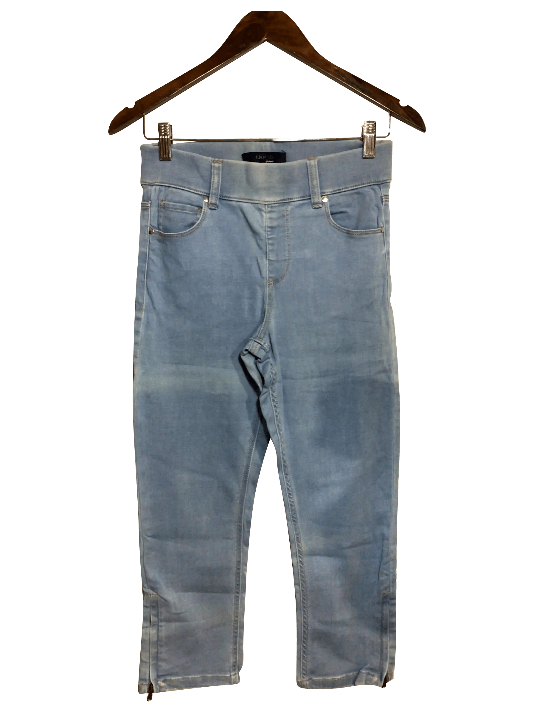 LIQUIDX Regular fit Straight-legged Jean in Blue - S - Velora