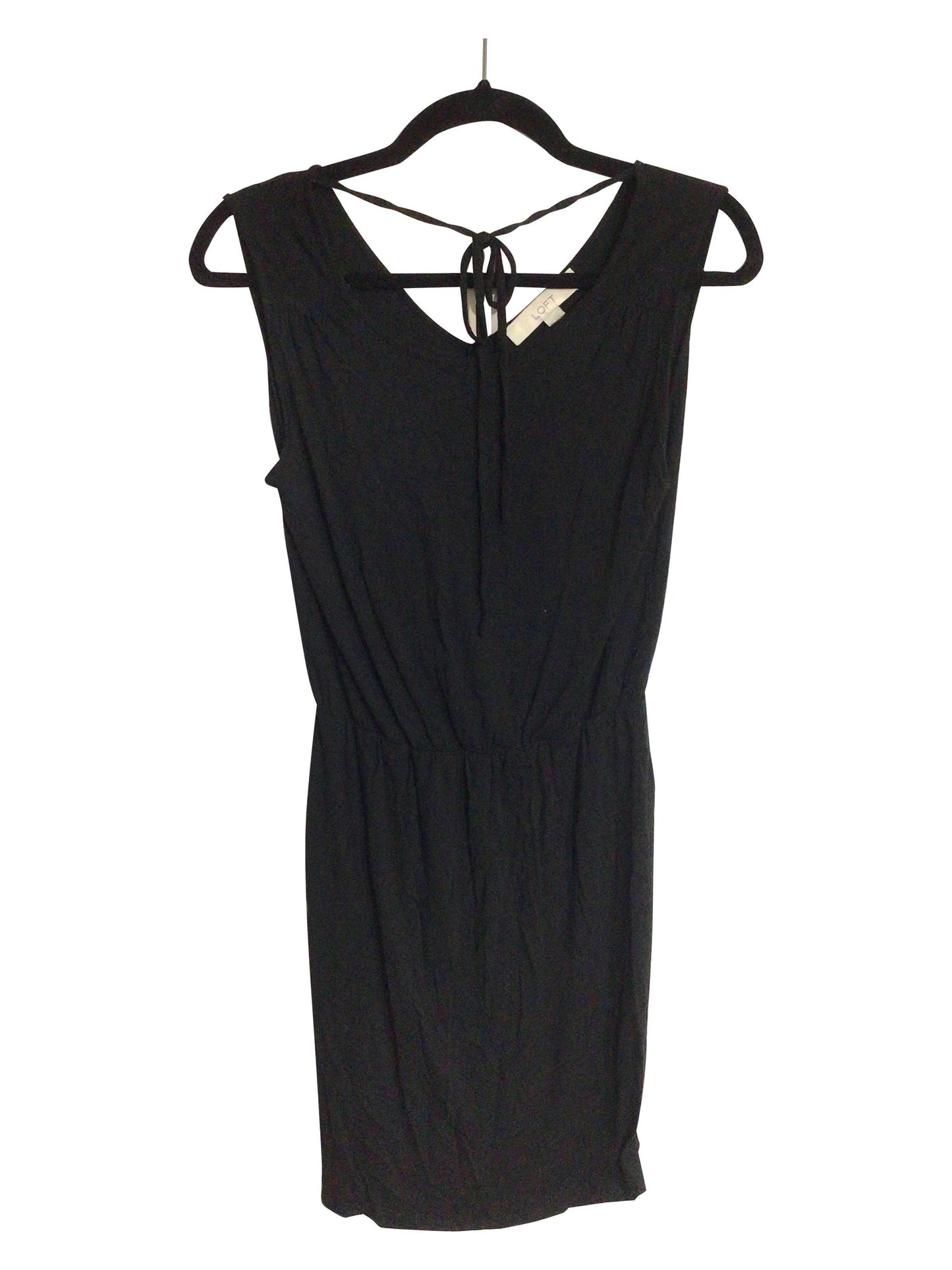 LOFT Regular fit Midi Dress in Black - XS - Velora