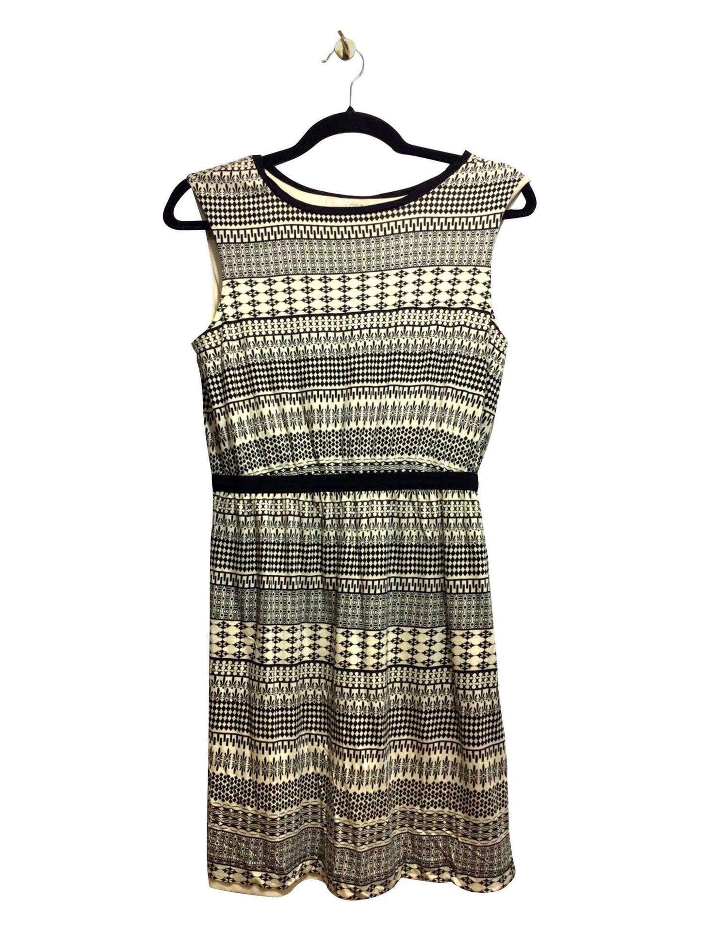 LOFT Regular fit Midi Dress in Black - XS - Velora