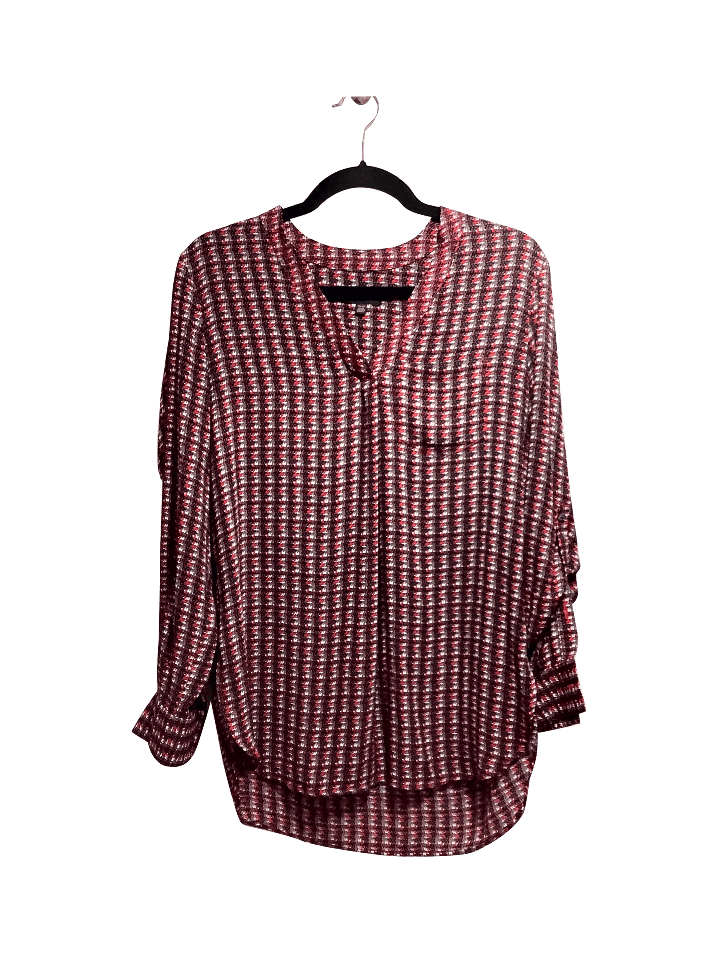 LORD & TAYLOR Regular fit Blouse in Red - XS - Velora