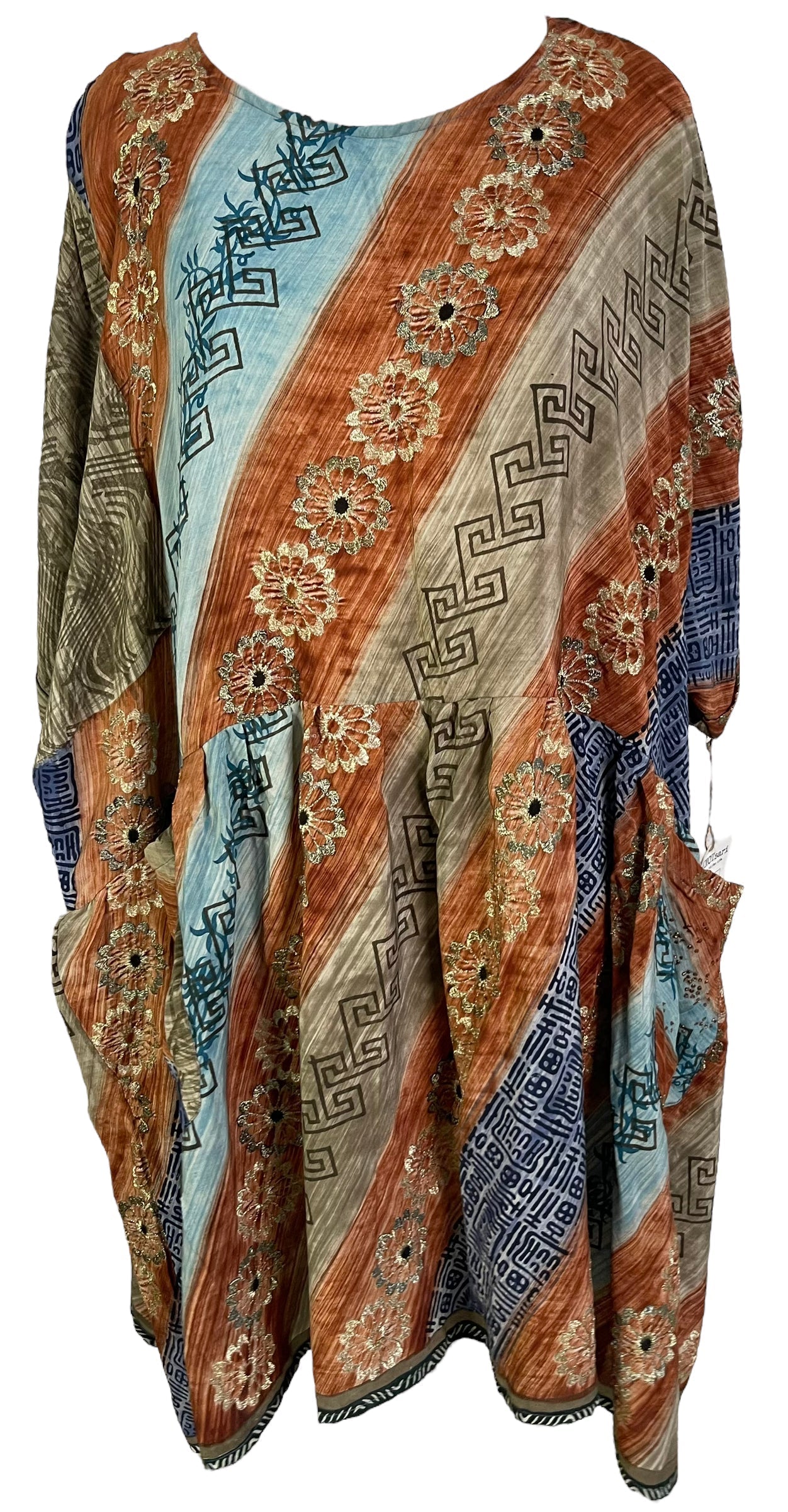 PRC5941 Avatar Pure Silk Boxy Babydoll Dress - Velora