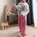 La-Bu-Bu Friends Girls Casual Set - Velora Luxury Fashion