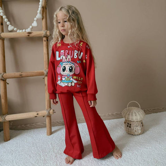 La-Bu-Bu Sister Girls Casual Set - Velora Luxury Fashion