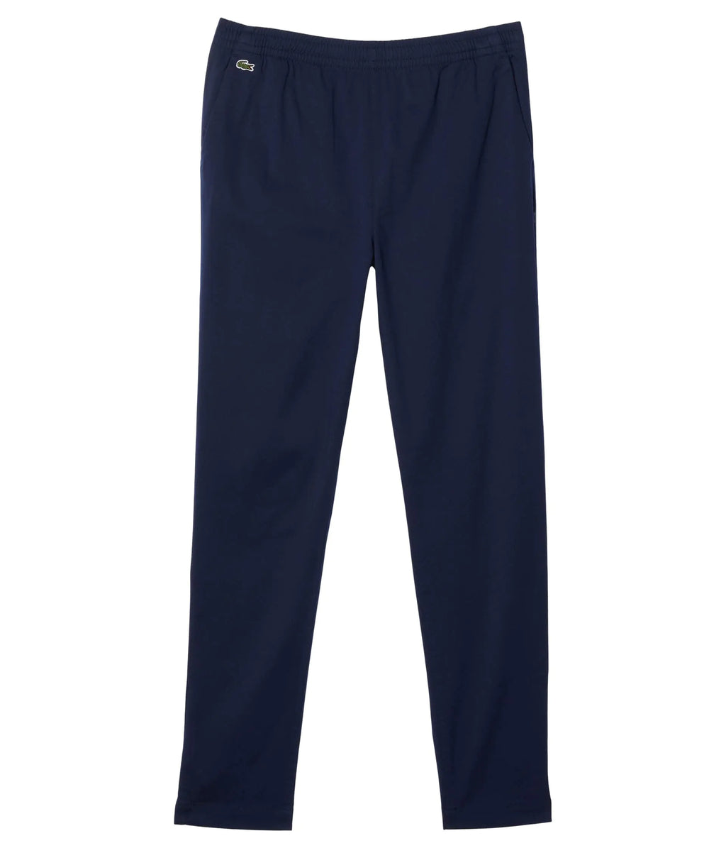 Lacoste Boys Stretch Cotton Gabardine Chinos Casual Pants Navy Blue 12 Years US - Velora Luxury Fashion