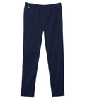 Lacoste Boys Stretch Cotton Gabardine Chinos Casual Pants Navy Blue 12 Years US - Velora Luxury Fashion