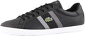 Lacoste Mens Grad Vulc 120 2 P Sneaker Black/Dark Grey 11.5 - Velora Luxury Fashion