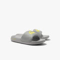 Lacoste Mens Serve Slide 1.0 Lt Gry/Lt Grn 13 - Velora Luxury Fashion