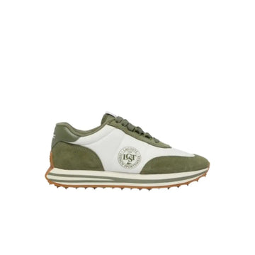 Lacoste Womens L-Spin Sneaker KHK/WHT 6 - Velora Luxury Fashion
