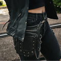 Ladies Leather Thigh Bag | Crossbody Bag - Velora Luxury Fashion
